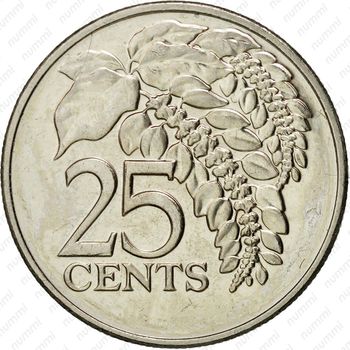 25 центов 2005 [Тринидад и Тобаго] - Реверс