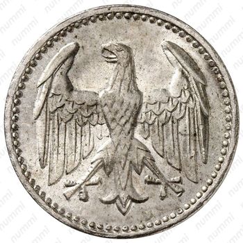 3 марки 1924, G, знак монетного двора "G" — Карлсруэ [Германия] - Аверс