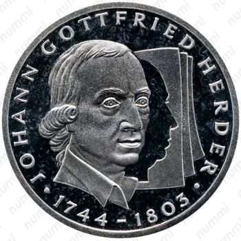 10 марок 1994, Гердер [Германия] - Реверс