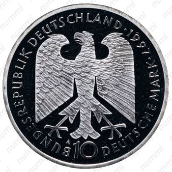 10 марок 1997, A, Гейне [Германия] Proof - Аверс