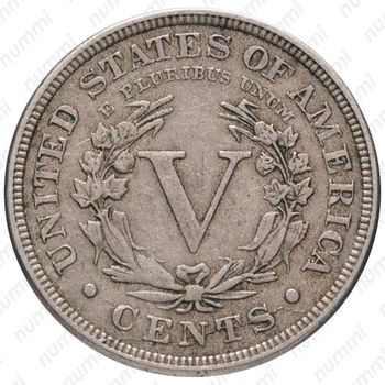 5 центов 1883, Liberty [США] - Реверс