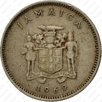 5 центов 1969 [Ямайка] - Аверс