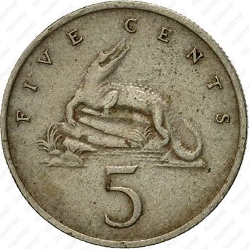 5 центов 1969 [Ямайка] - Реверс