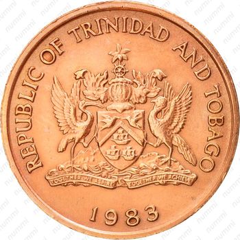 5 центов 1983 [Тринидад и Тобаго] - Аверс