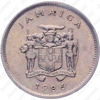 5 центов 1986 [Ямайка] - Аверс