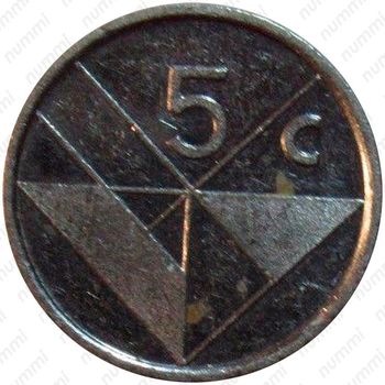5 центов 1995 [Аруба] - Реверс