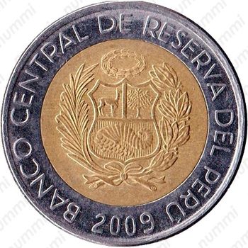 5 новых солей 2009 [Перу] - Аверс