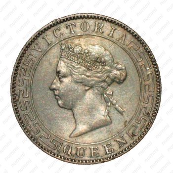 50 центов 1893 [Шри-Ланка] - Аверс