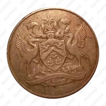 50 центов 1966 [Тринидад и Тобаго] - Аверс