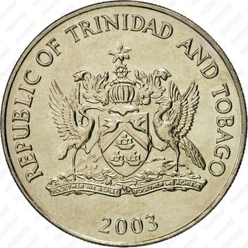 50 центов 2003 [Тринидад и Тобаго] - Аверс