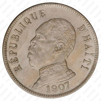 50 сантимов 1907 [Гаити] - Аверс