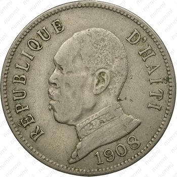 50 сантимов 1908 [Гаити] - Аверс