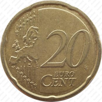 20 евро центов 2007 - Реверс