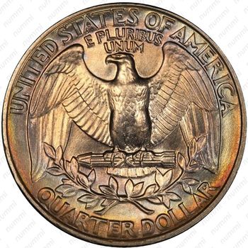 25 центов 1980 - Реверс