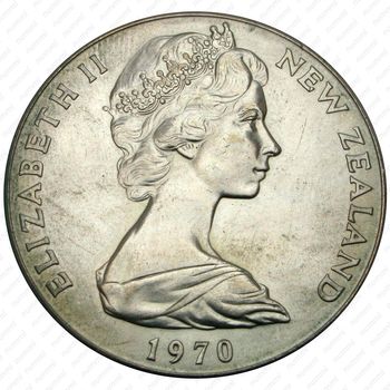 1 доллар 1970, острова [Австралия] - Аверс