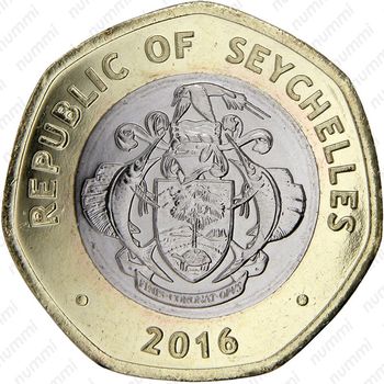 10 рупии 2016 [Сейшельские Острова] - Аверс
