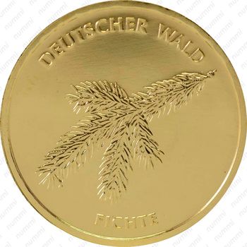 20 евро 2012, ель [Германия] - Реверс