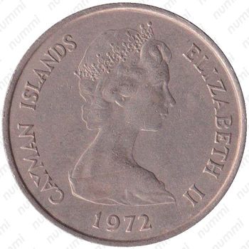 25 центов 1972 [Каймановы острова] - Аверс