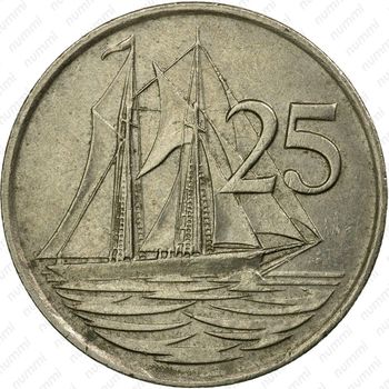 25 центов 1990 [Каймановы острова] - Реверс
