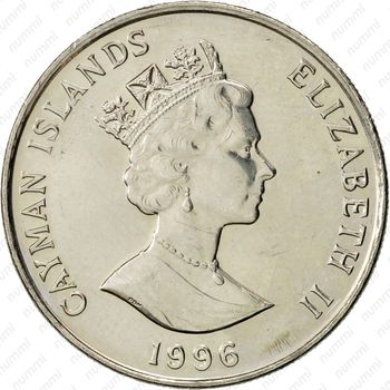 25 центов 1996 [Каймановы острова] - Аверс