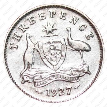 3 пенса 1927 [Австралия] - Реверс