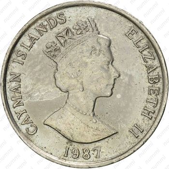 5 центов 1987 [Каймановы острова] - Аверс