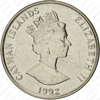 5 центов 1992 [Каймановы острова] - Аверс
