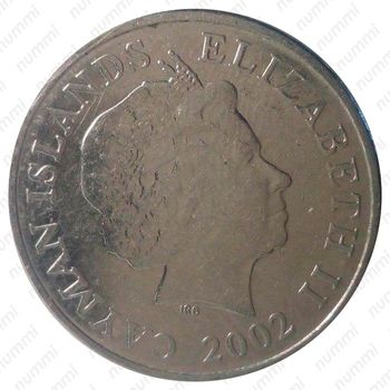 5 центов 2002 [Каймановы острова] - Аверс
