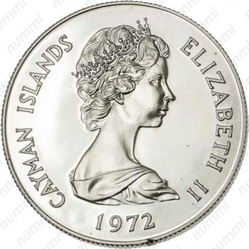 50 центов 1972 [Каймановы острова] - Аверс