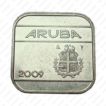 50 центов 2009 [Аруба] - Аверс