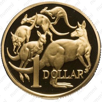 1 доллар 1989 [Австралия] - Реверс