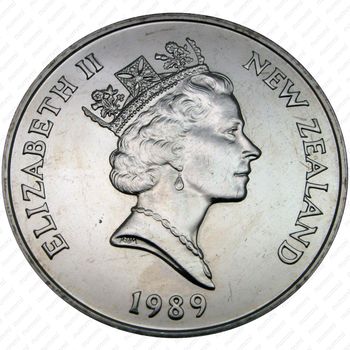 1 доллар 1989, гимнаст [Австралия] - Аверс