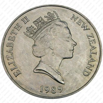 1 доллар 1989, штангист [Австралия] - Аверс
