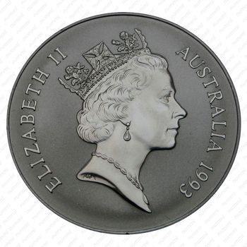 1 доллар 1993, Кенгуру [Австралия] - Аверс