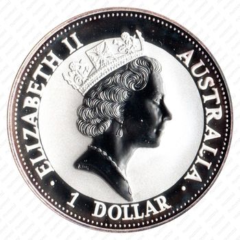 1 доллар 1993, кукабура [Австралия] - Аверс