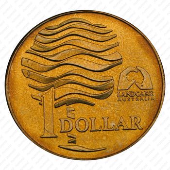 1 доллар 1993, защита природы [Австралия] - Реверс