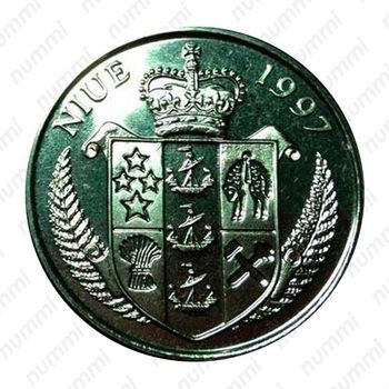 1 доллар 1997, В память о Принцессе Диане [Австралия] - Аверс
