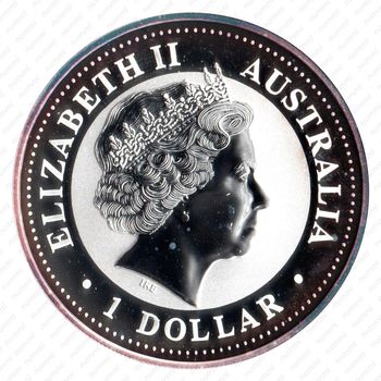 1 доллар 1999, кукабура [Австралия] - Аверс