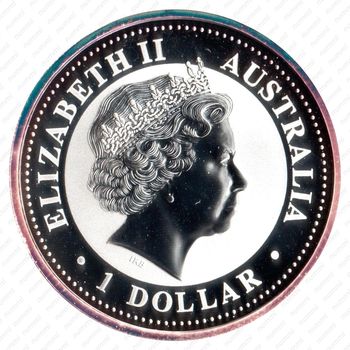 1 доллар 2000, Австралийская Кукабура [Австралия] - Аверс