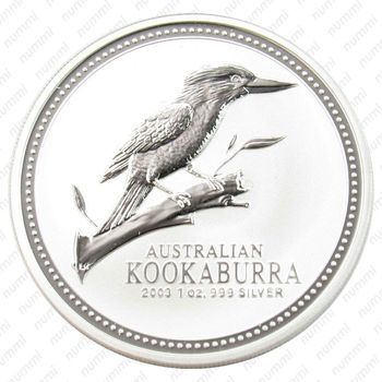 1 доллар 2003, кукабура [Австралия] - Реверс
