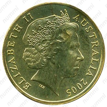 1 доллар 2005, M, Дарданеллы [Австралия] - Аверс