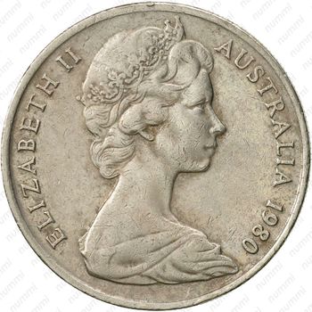 10 центов 1980 [Австралия] - Аверс