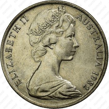 10 центов 1982 [Австралия] - Аверс