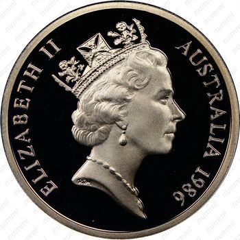 10 центов 1986 [Австралия] Proof - Аверс