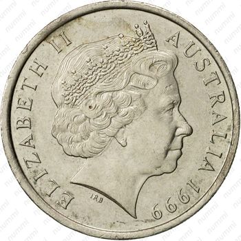 10 центов 1999 [Австралия] - Аверс