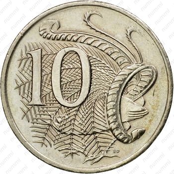 10 центов 2007 [Австралия] - Реверс