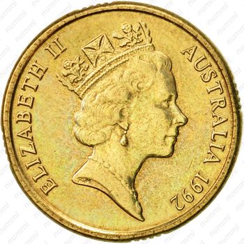 2 доллара 1992 [Австралия] - Аверс