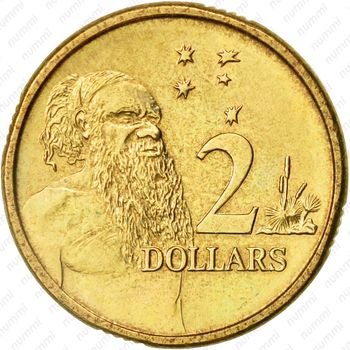 2 доллара 1992 [Австралия] - Реверс