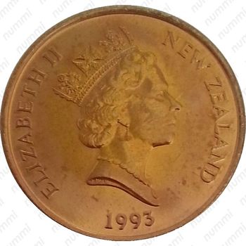 2 доллара 1993, Священная альциона [Австралия] - Аверс