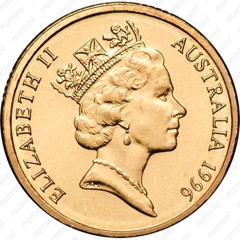 2 доллара 1996 [Австралия] - Аверс